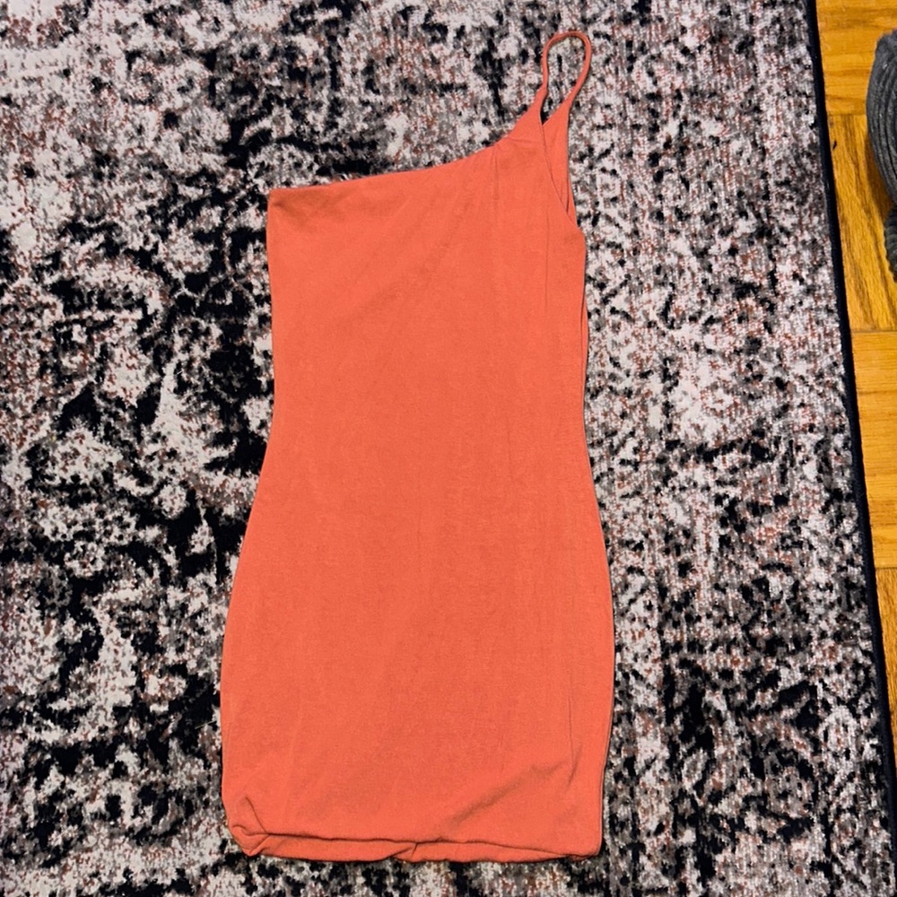 One Shoulder Mini Dress